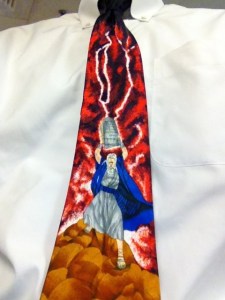 Moses breaking tablets