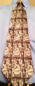 Egyptian-themed tie