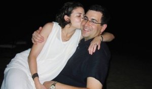 Facebook COO Sheryl Sandberg with her husband, the late David Goldberg
